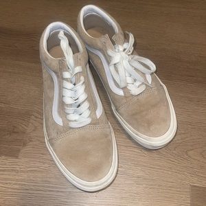 Pig Suede/Tan Old Skool Vans